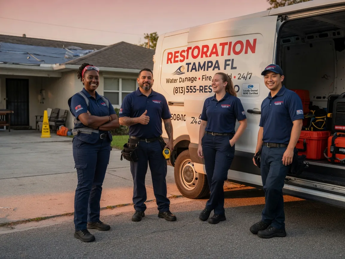 Water Damage Restoration company in Mcleod, TX
