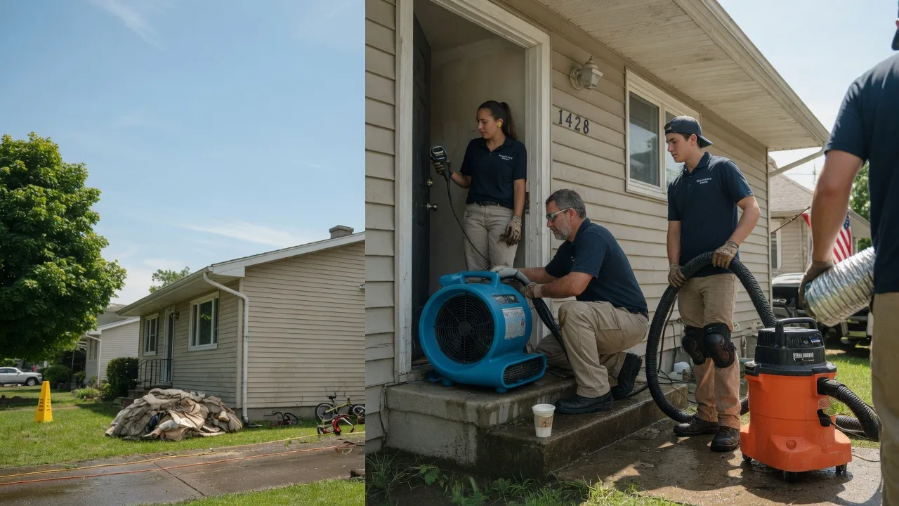 Water Damage Restoration in Mcleod, TX near me